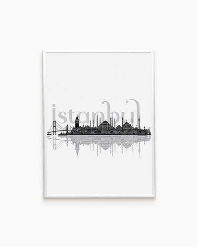 Poster Skyline Instanbul