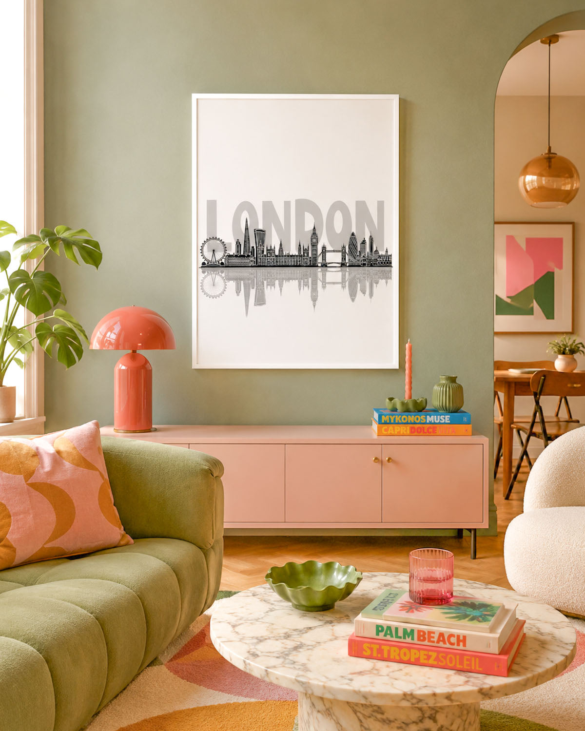 Poster Skyline Londra