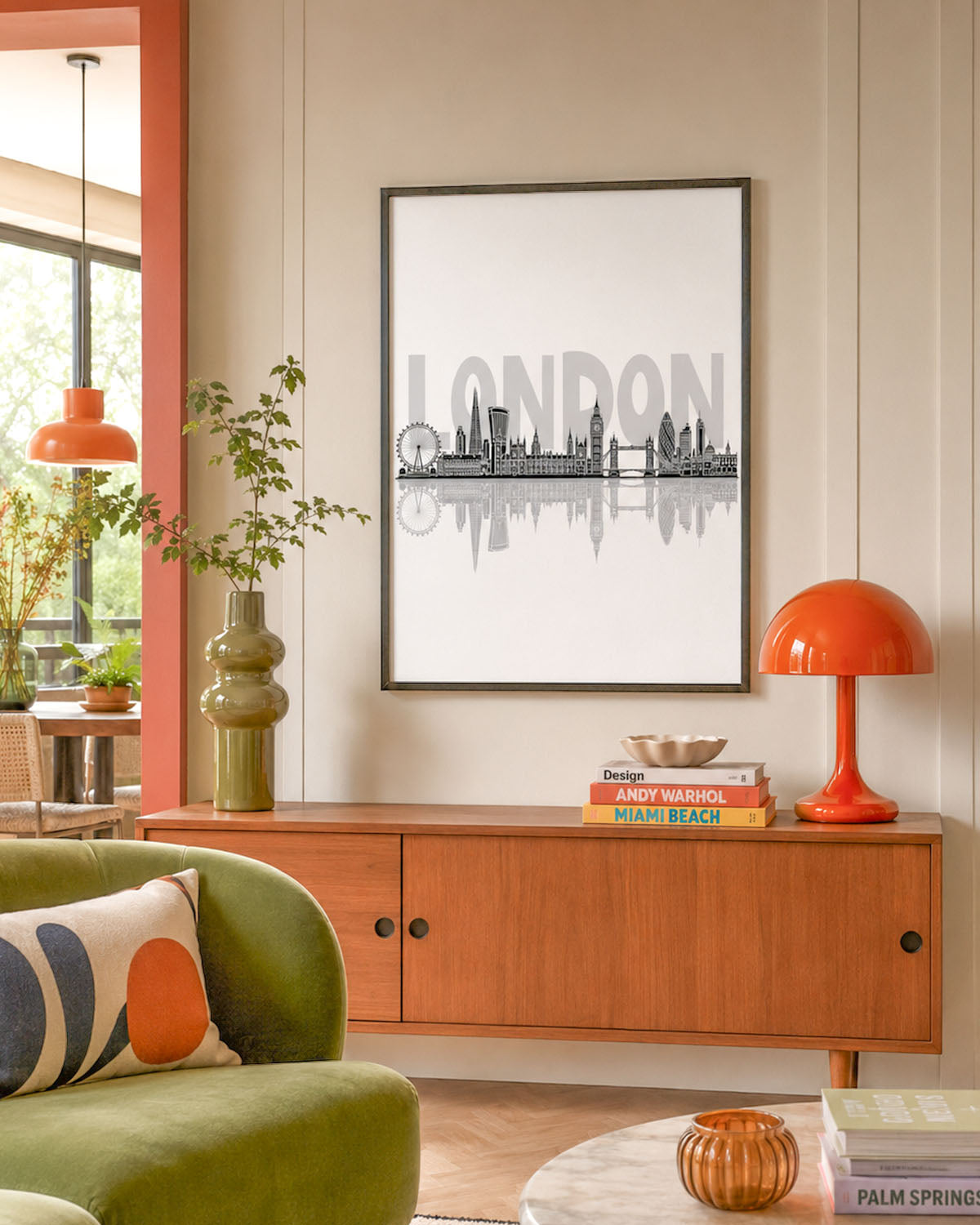 Poster Skyline Londra