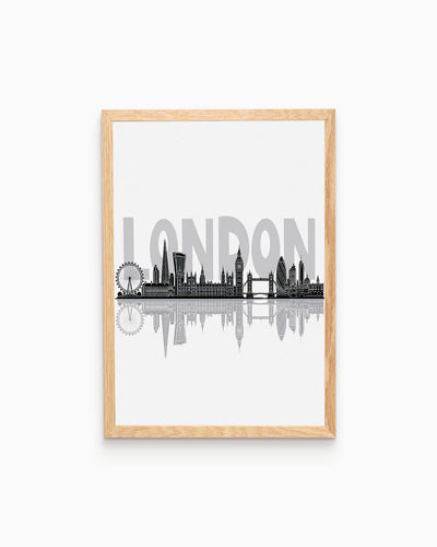 Poster Skyline Londra