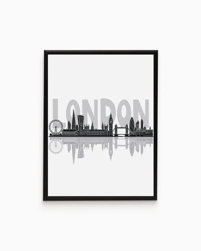 Poster Skyline Londra