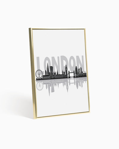 Poster Skyline Londra