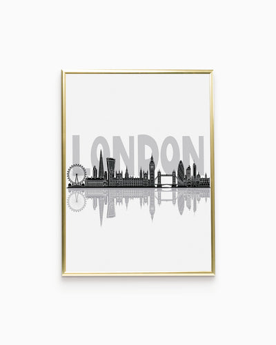 Poster Skyline Londra