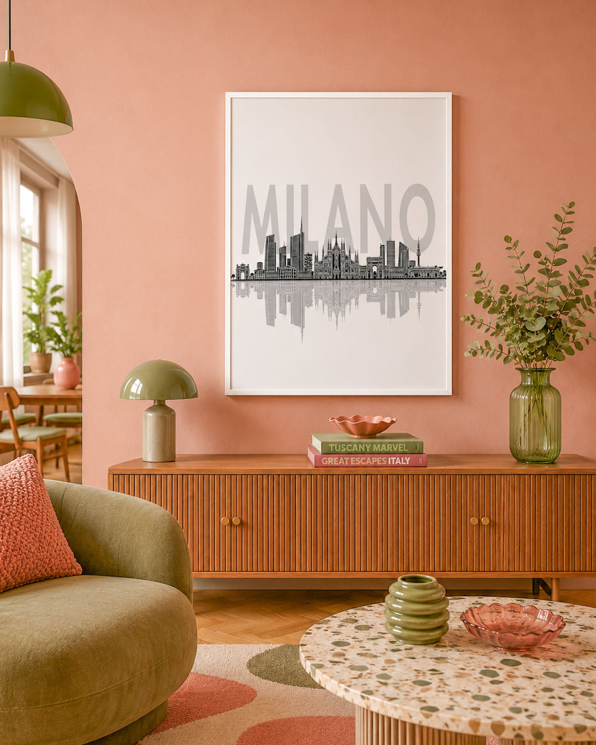 Poster Skyline Milano