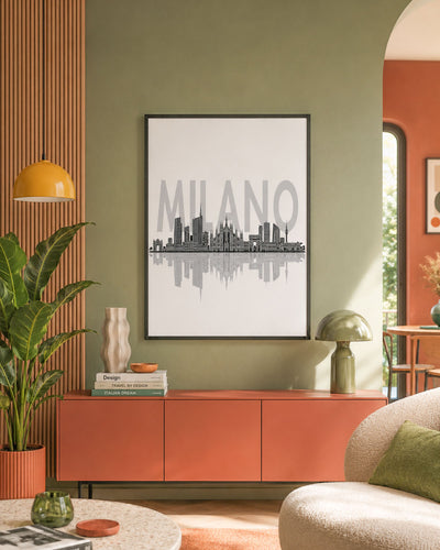 Poster Skyline Milano