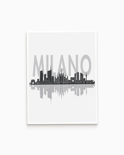 Poster Skyline Milano
