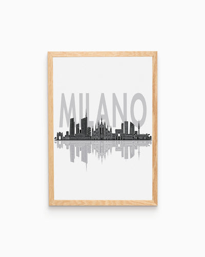 Poster Skyline Milano