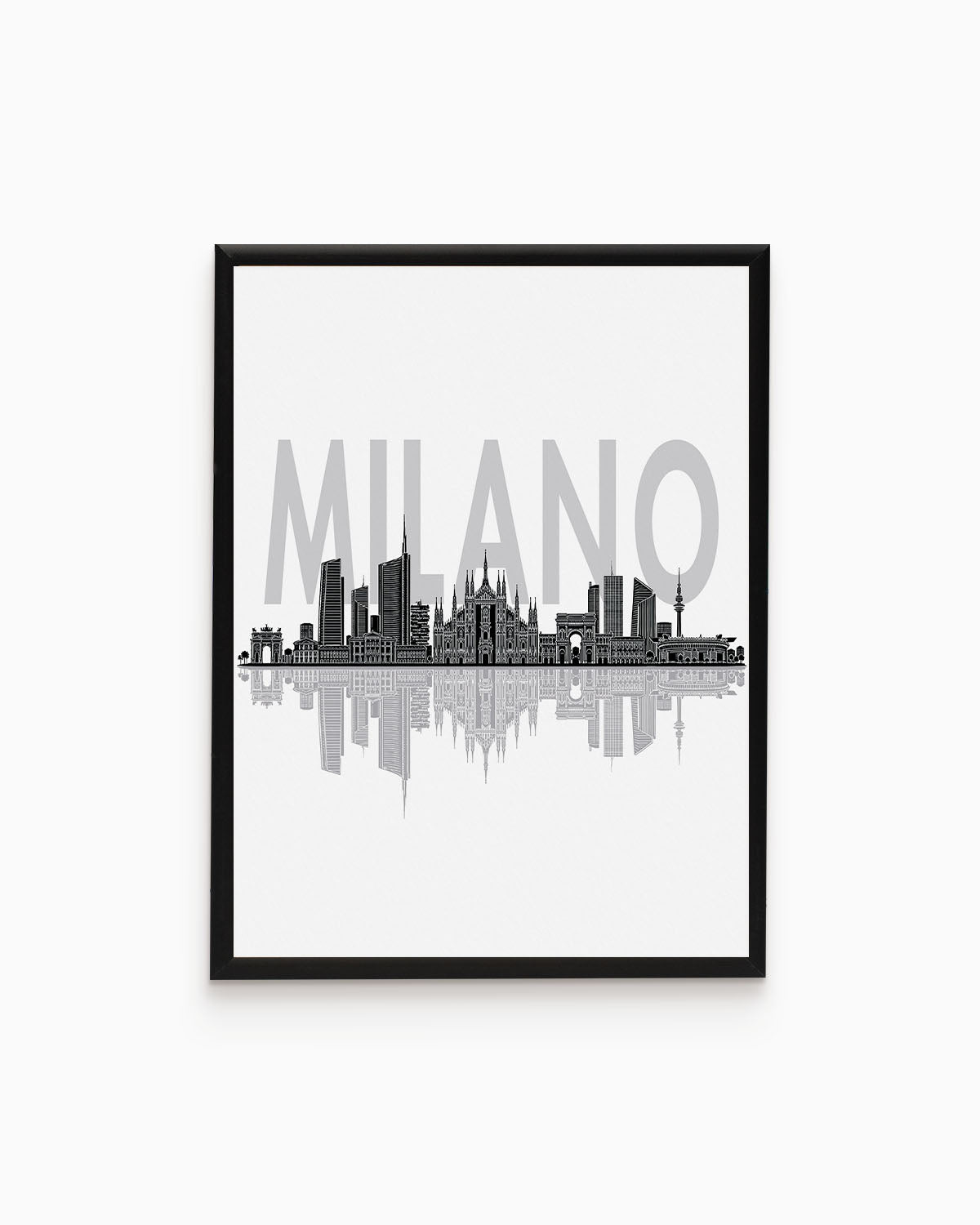 Poster Skyline Milano