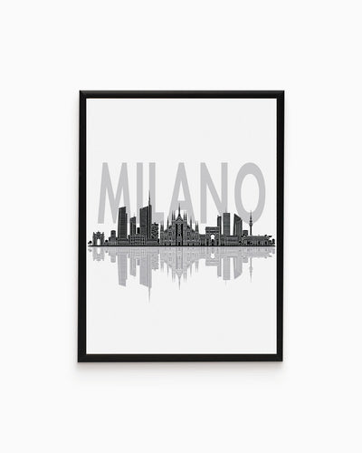 Poster Skyline Milano