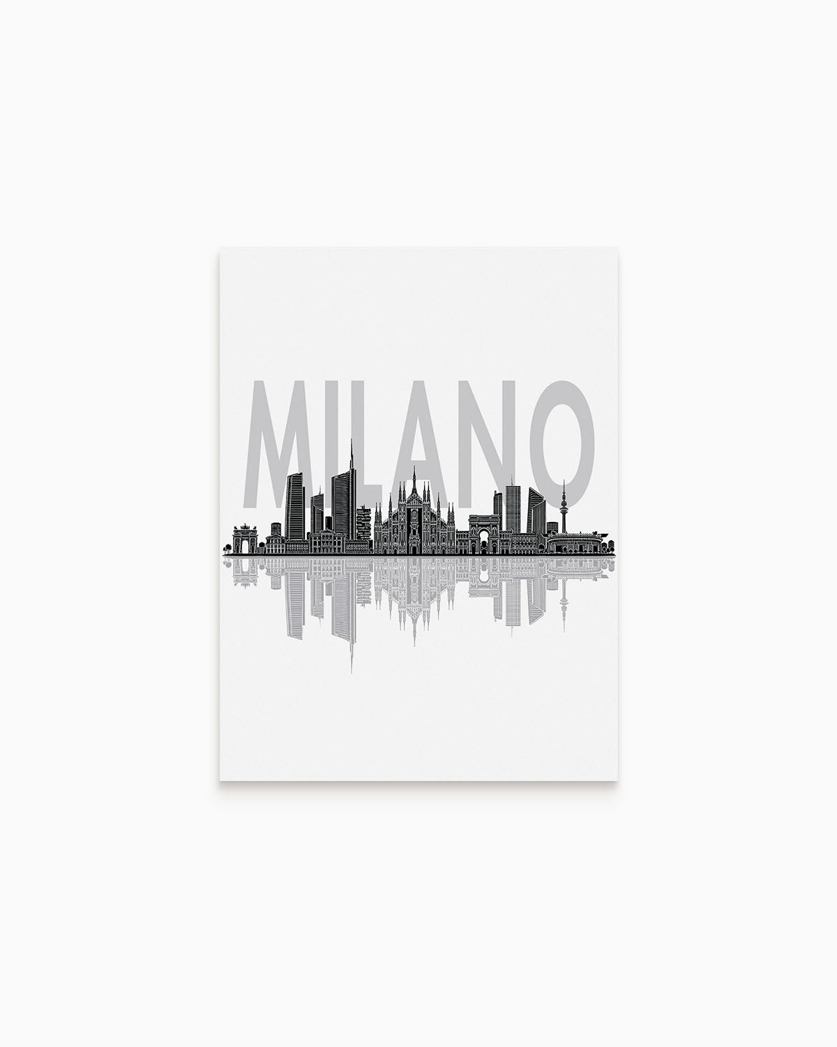 Poster Skyline Milano