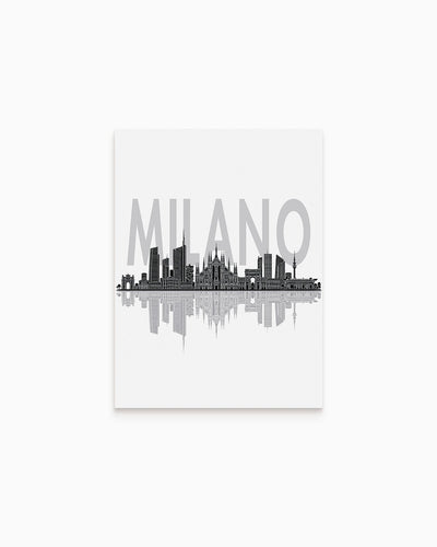 Poster Skyline Milano