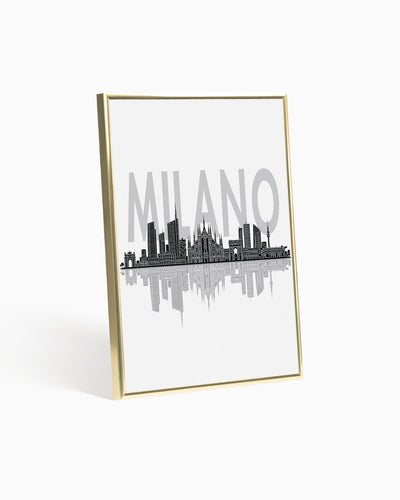 Poster Skyline Milano