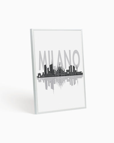 Poster Skyline Milano