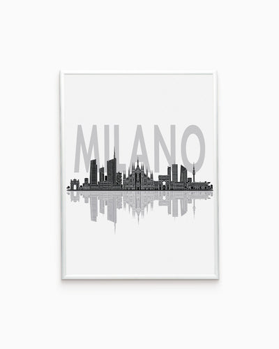 Poster Skyline Milano