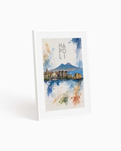 Poster city artistic Napoli