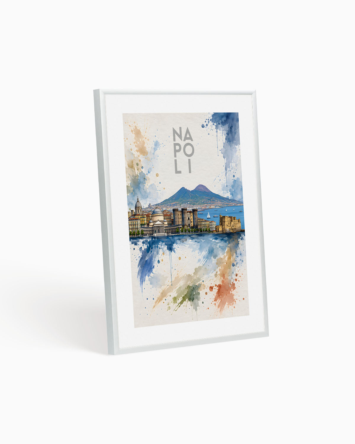 Poster city artistic Napoli