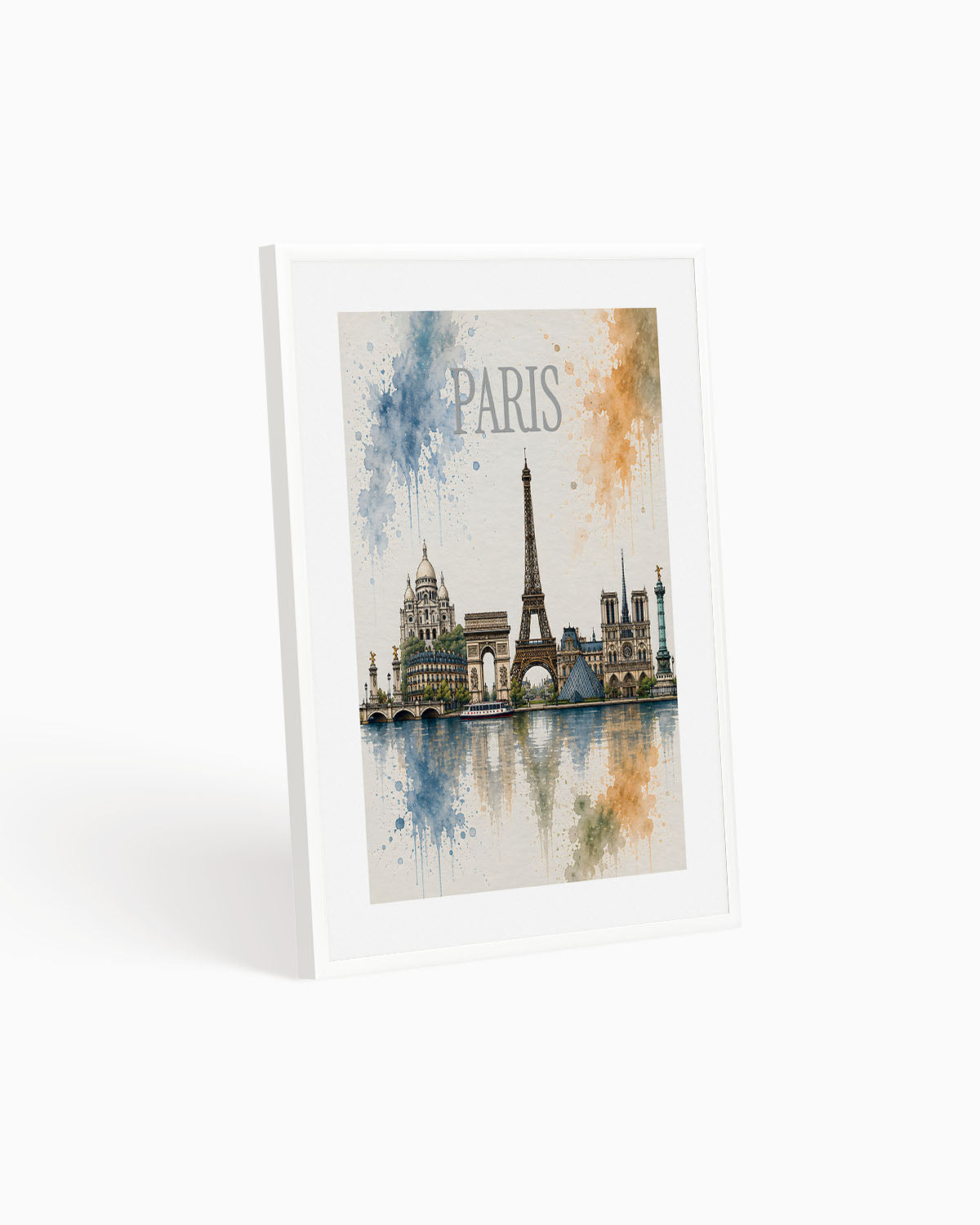 Poster city artistic Parigi