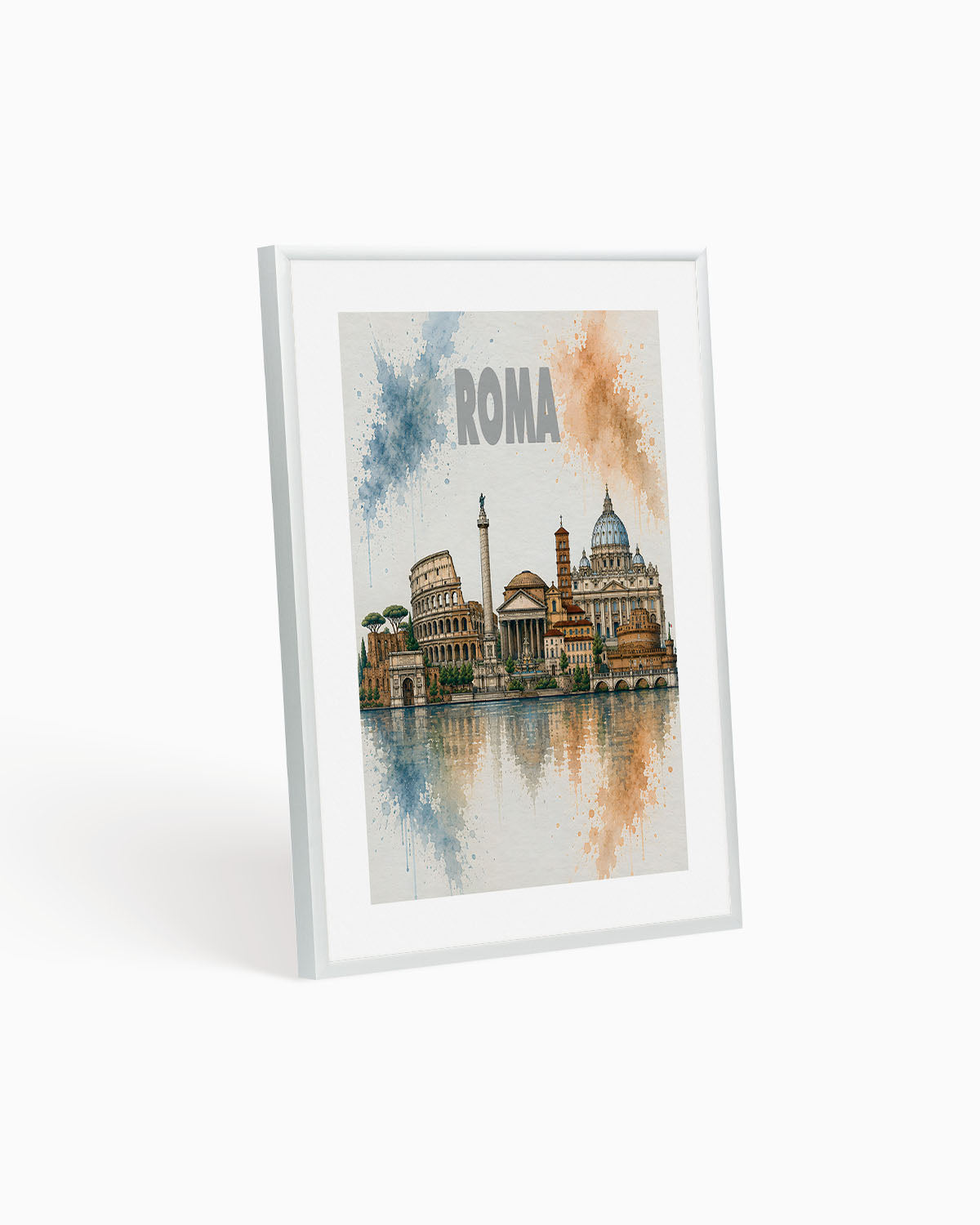 Poster city artistic Roma