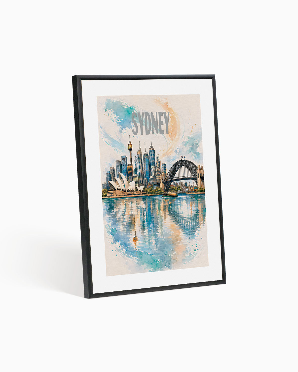 Poster city artistic Sydney