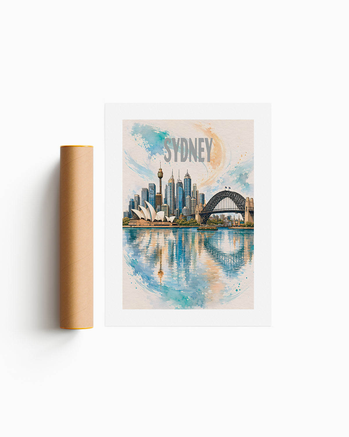 Poster city artistic Sydney