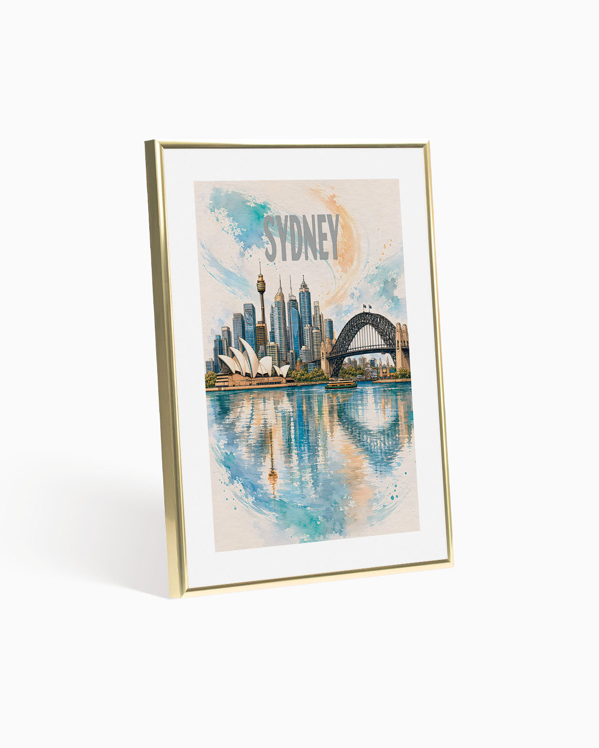 Poster city artistic Sydney