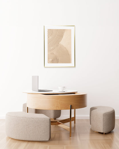 poster astratto scie, decorazione casa ideale per ambienti moderni 
