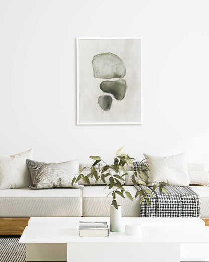 poster astratto ancestrale, decorazione casa ideale per ambienti moderni 