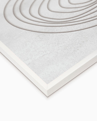 poster astratto concentrico, decorazione casa ideale per ambienti moderni 