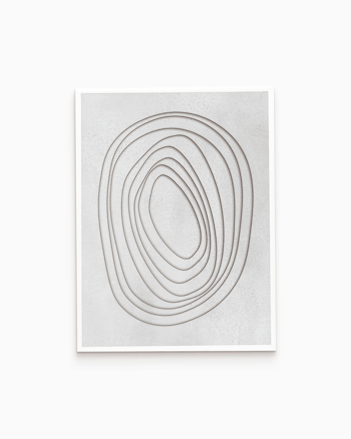 poster astratto concentrico, decorazione casa ideale per ambienti moderni 