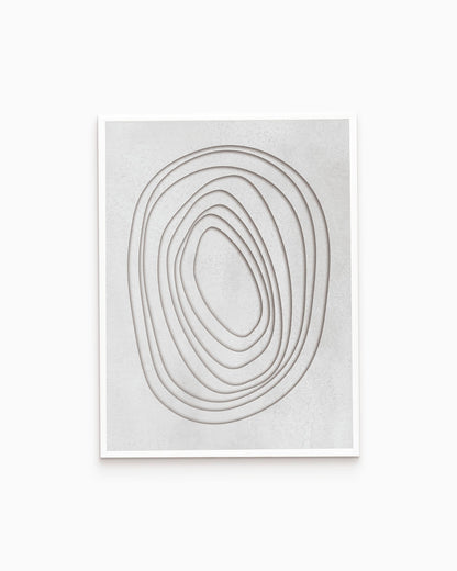 poster astratto concentrico, decorazione casa ideale per ambienti moderni 