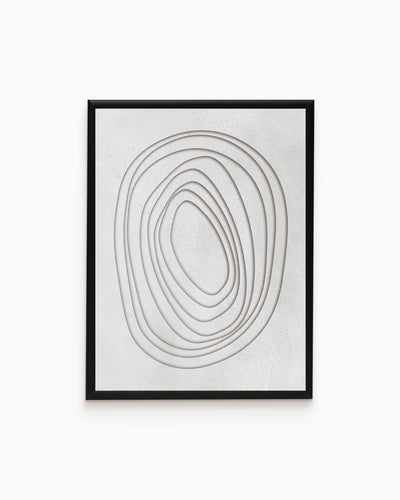 poster astratto concentrico, decorazione casa ideale per ambienti moderni 