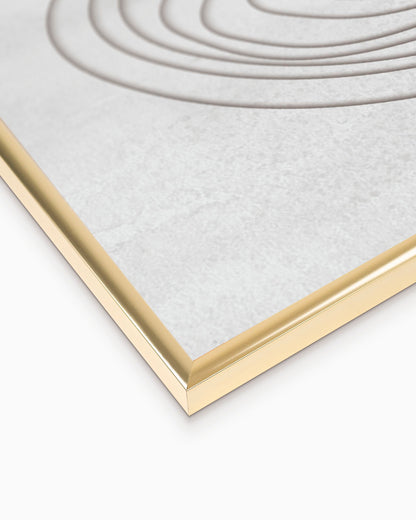 poster astratto concentrico, decorazione casa ideale per ambienti moderni 