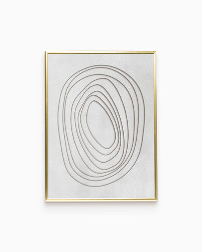 poster astratto concentrico, decorazione casa ideale per ambienti moderni 