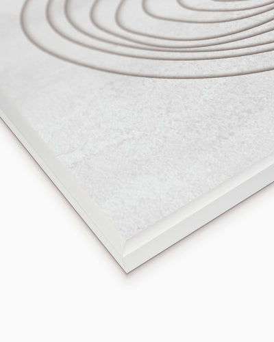 poster astratto concentrico, decorazione casa ideale per ambienti moderni 