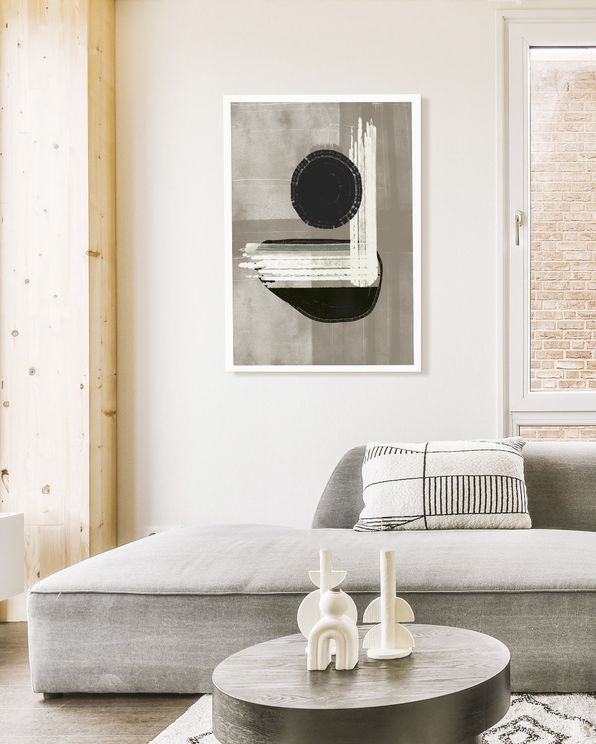 poster astratto impulso, decorazione casa ideale per ambienti moderni 