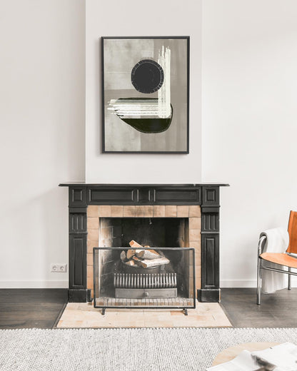 poster astratto impulso, decorazione casa ideale per ambienti moderni 