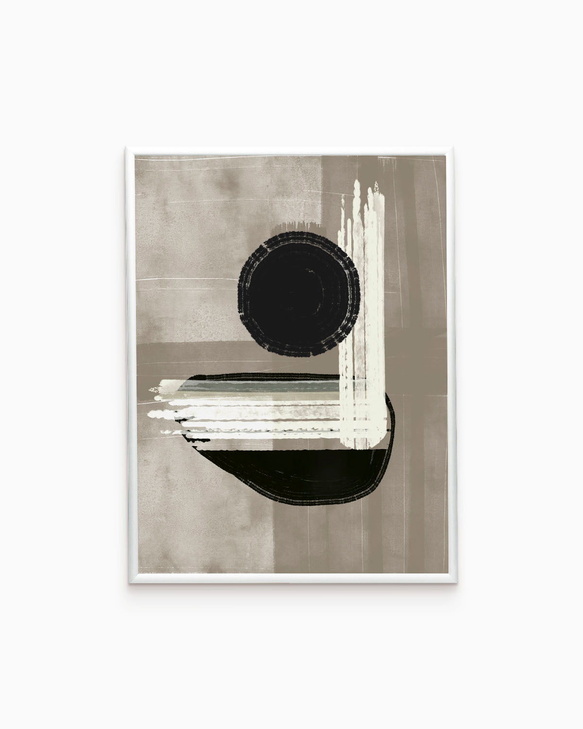 poster astratto impulso, decorazione casa ideale per ambienti moderni #colore_cornice-argento