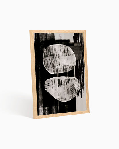 poster astratto contrasto, decorazione casa ideale per ambienti moderni 