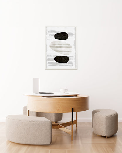 poster astratto fossile, decorazione casa ideale per ambienti moderni 