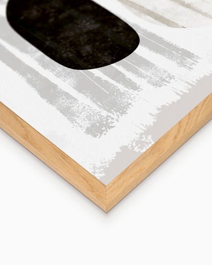 poster astratto fossile, decorazione casa ideale per ambienti moderni 