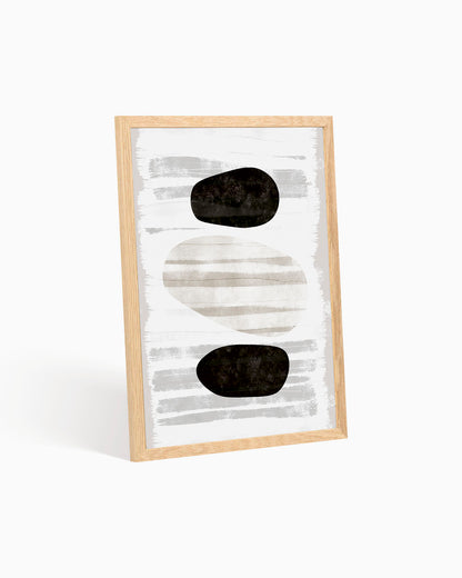 poster astratto fossile, decorazione casa ideale per ambienti moderni 