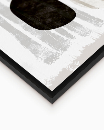 poster astratto fossile, decorazione casa ideale per ambienti moderni 