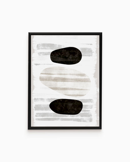 poster astratto fossile, decorazione casa ideale per ambienti moderni 