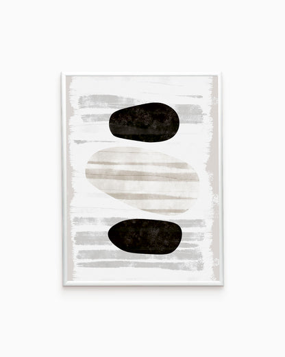 poster astratto fossile, decorazione casa ideale per ambienti moderni 