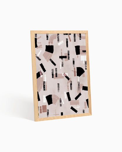 poster astratto variazione, decorazione casa ideale per ambienti moderni 