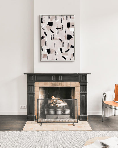 poster astratto variazione, decorazione casa ideale per ambienti moderni 