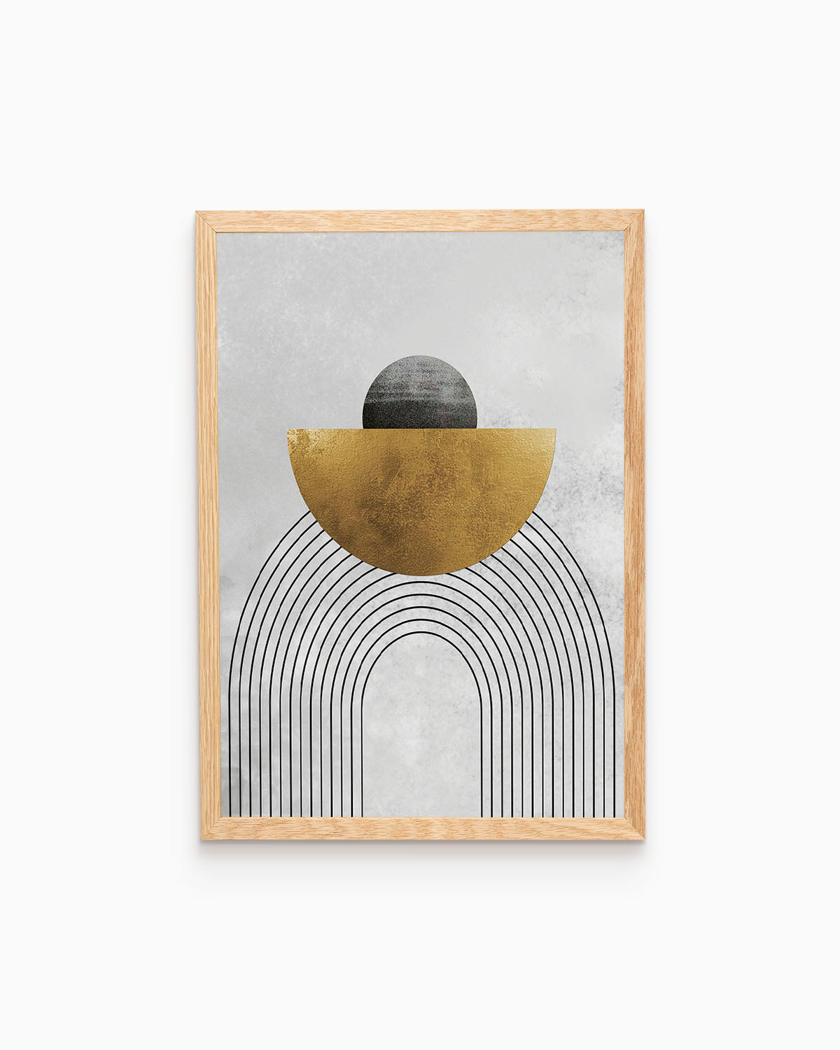 poster astratto eclissi, decorazione casa ideale per ambienti moderni 