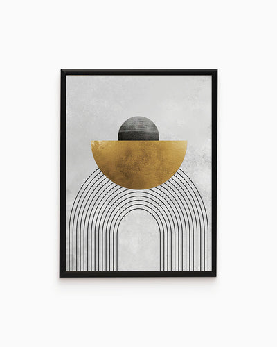 poster astratto solaris, decorazione casa ideale per ambienti moderni 