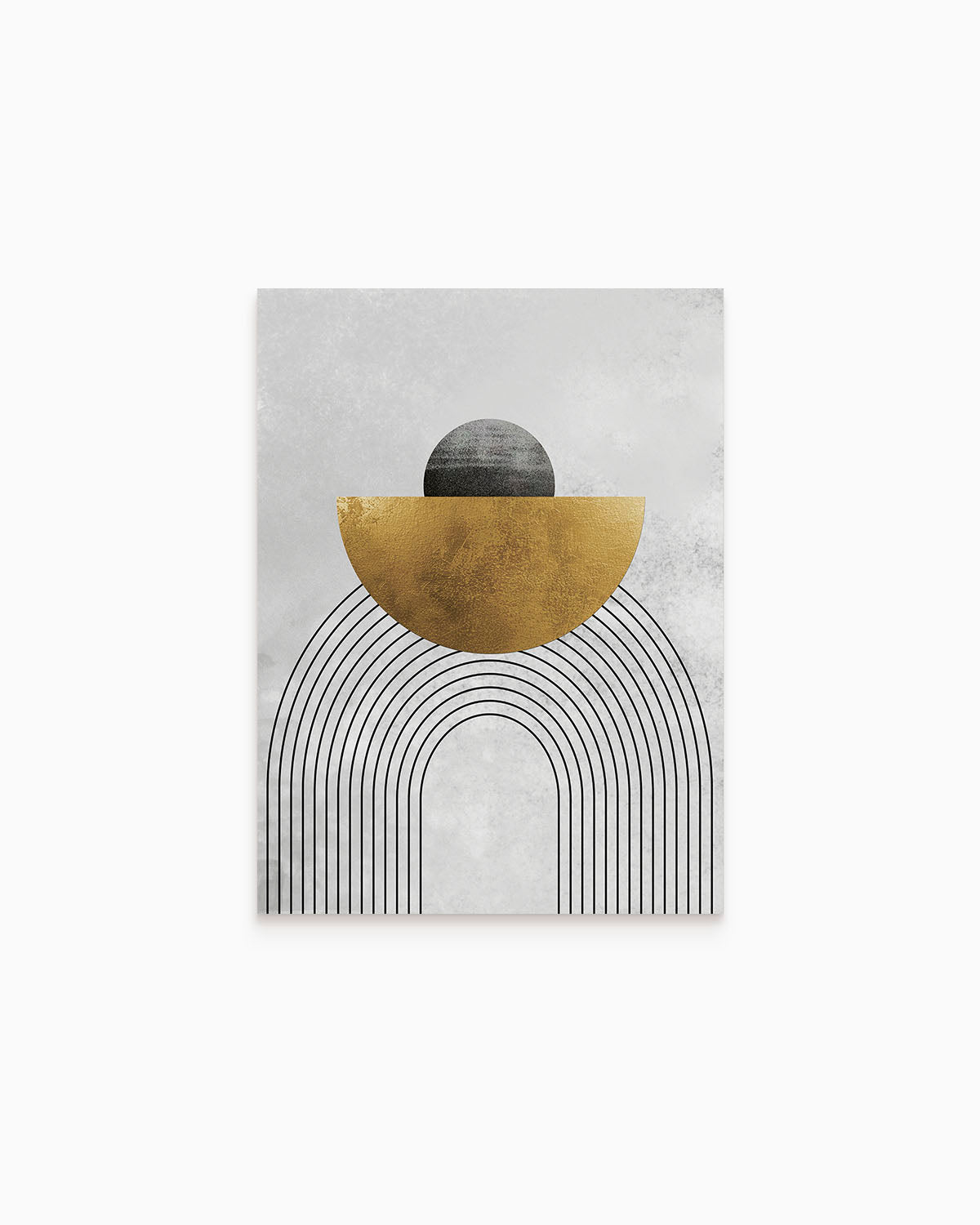 poster astratto eclissi, decorazione casa ideale per ambienti moderni 