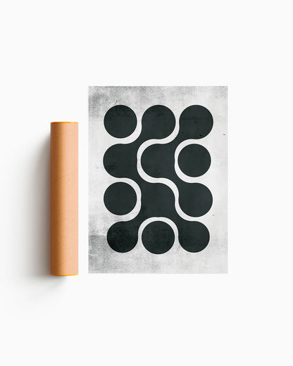 poster astratto flusso, decorazione casa ideale per ambienti moderni 